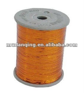gold M metallic yarn(lurex), metalic yarn st(ms)/mh/mx knitting yarn 12mic/23mic25mic,knitting yarn
