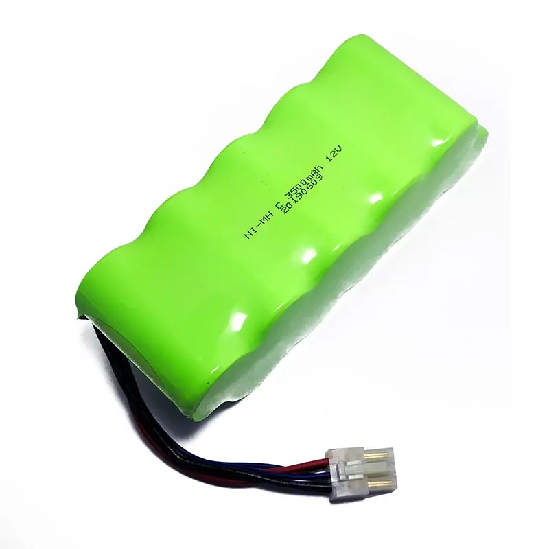 12V 3500mAh Size C Ni-MH Rechargeable Battery Pack with Connector and Wire