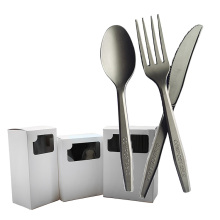 Professional Cutlery Factory: Compostable PLA Knife Fork Spoon Set