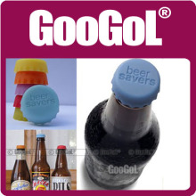 Set of 6 Beer Saver Reusable Silicone Bottle Caps