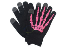 4c Offset Printing Or Jacquard And Embroidery Winter Touch Screen Gloves / Smart Glove / Finger Glove / Screen Glove
