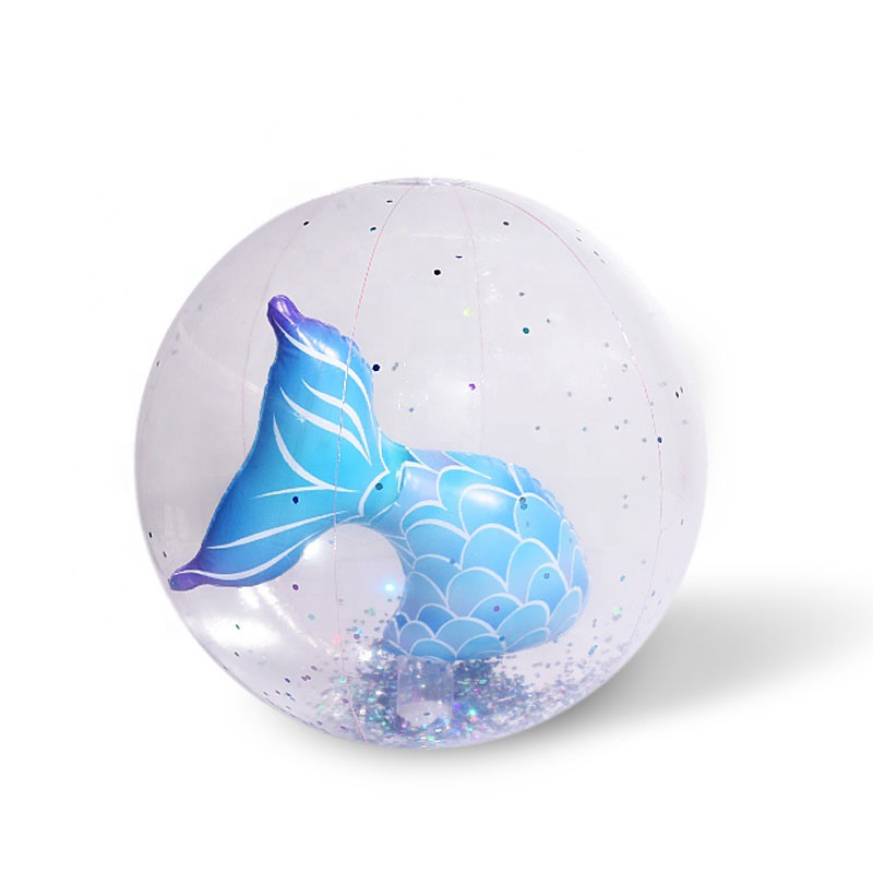 3D Mermaid Beach Ball Kids Birthday Supplies