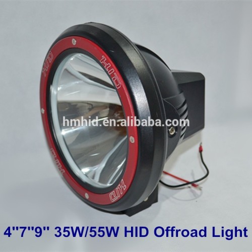 Flood Beam 4''/7''/9'' 35W/55W/75W/100W hid flood work light, hid xenon work light,spot beam 12V 35W hid work light