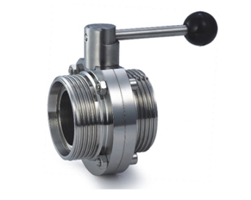 Thread end Butterfly valve