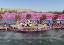 Outdoor Floating Musical Fountain