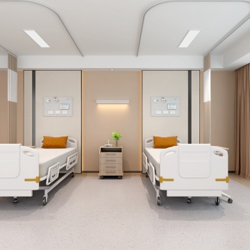 Unidad de cabeza de cama de aleación de aluminio hospital