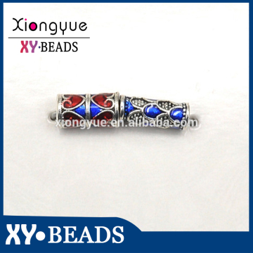 5x12mm Colors Enamel Bead For Charm Jewelry Bracelets