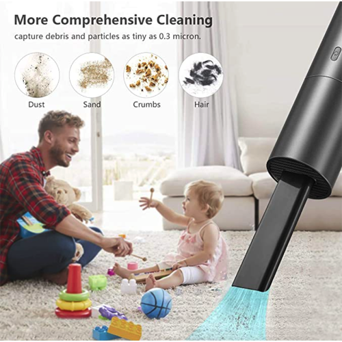 Keyboard Vacuum Cleaner With Inflatable Wireless Charger