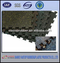 Interlocking Rubber Tile for Gym