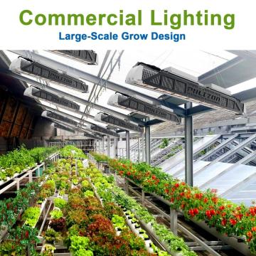 Luz de cultivo LED de agricultura vertical impermeable