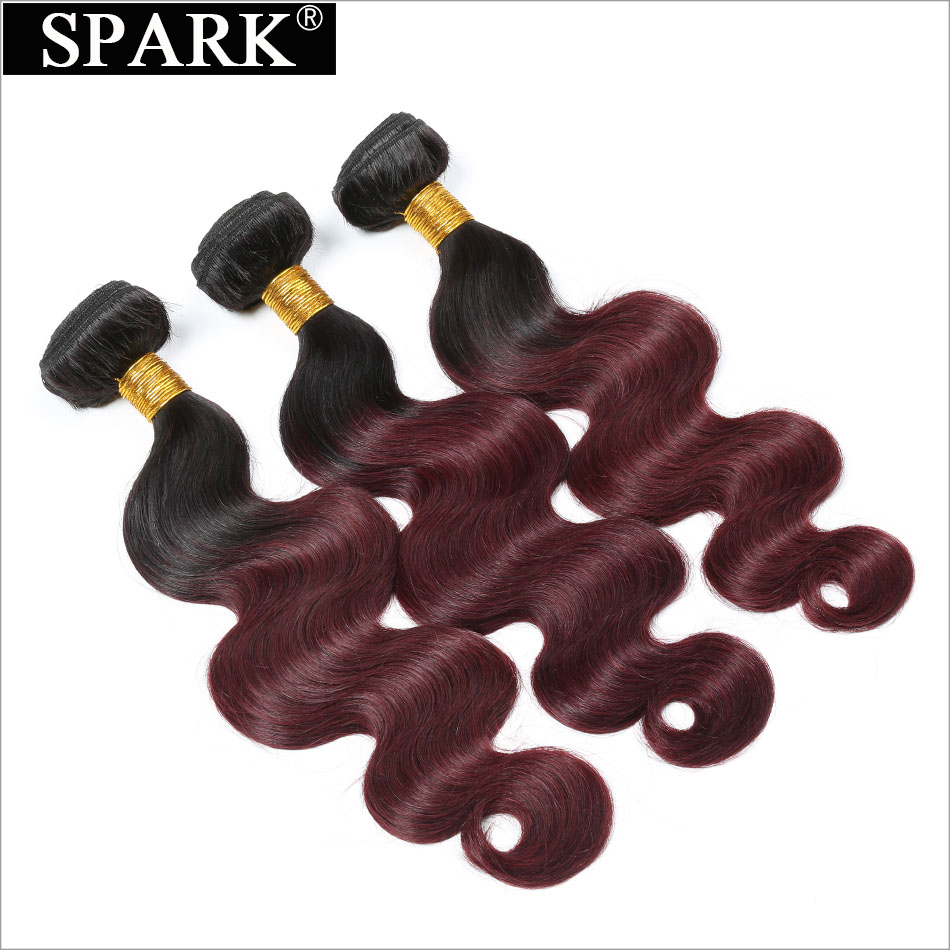 SPARK Wholesale 130% Density Burgundy Red Wigs 1b 99J Human Hair Vigin Brazilian Hair Lace Front Wig For Black Woman