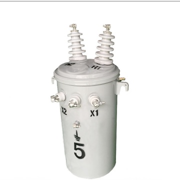 oil immersed pole mounted distribution transformer