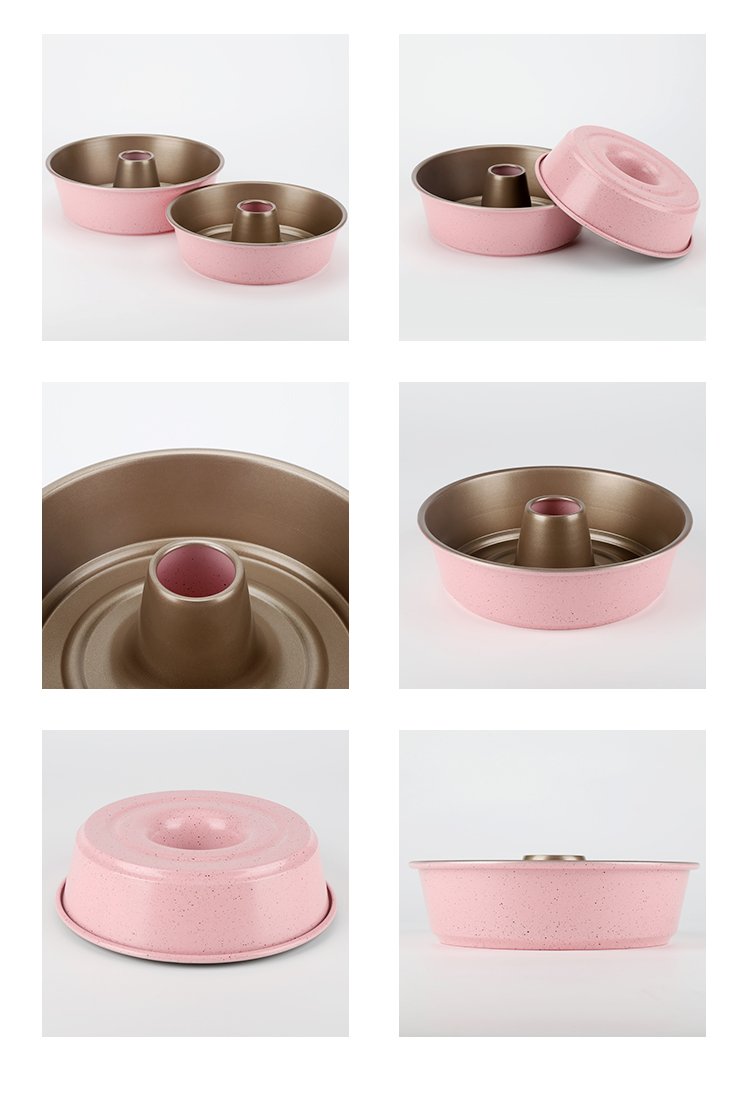 aluminium alloy chiffon cake pan-pink (8)