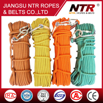 NTR with free safety hook rescue rope polypropylene rope