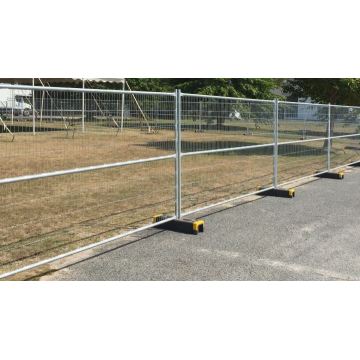 Stainless steel temporary fence Metal movable fence net