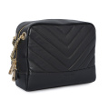 Sac en cuir Sleep Modern Sac cadeau noir