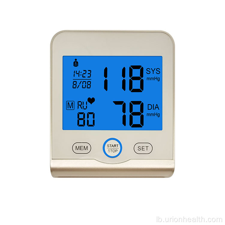 Bp Monitor Digital Display Medical Bluttdrockmonitor