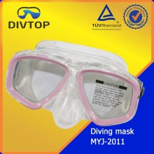 Silicone diving mask/snorkel equipment