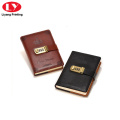 2022 Fashion PU Softcover Design Notebook مع قفل