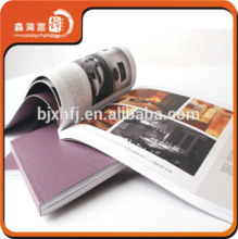 Chinese factory A3 A4 size fashion magazines printing