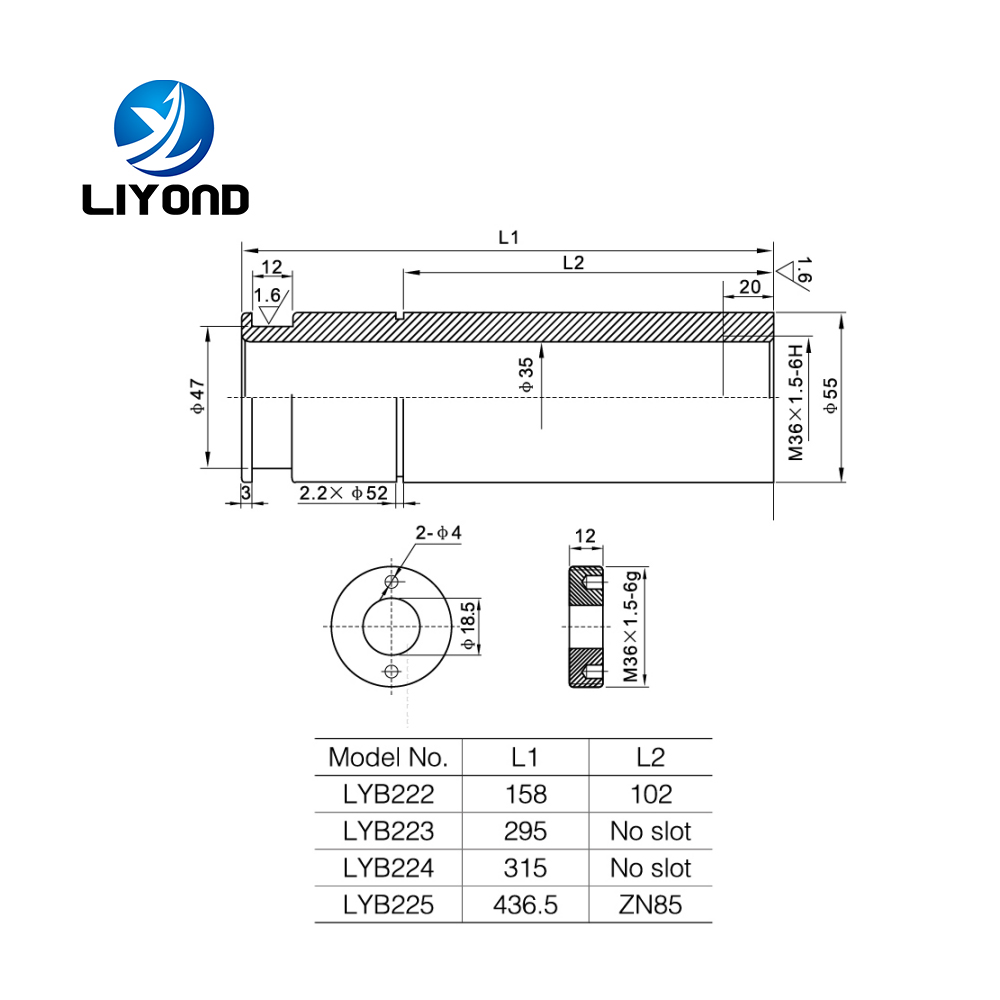 Copper and Aluminum or T2 Red Copper 1600A Contact Arm for VCB