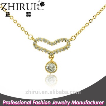 gold heart charm necklace fashion necklaces