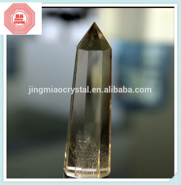 Wholesale natural smoky crystal Healing Crystal Point Wand