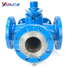 BX44W-16C Flanged Connection WCB CF8 Plug Valve