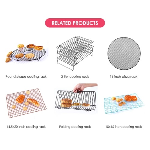 Custom Bakery Stainless Steel Wire Baking Cooling Rack