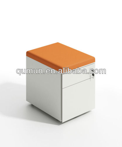 China made popular high quality 2-drawer mobile steel pedestal