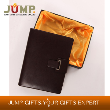 Hot selling leather notebook,cheapest business genuine leather notebook