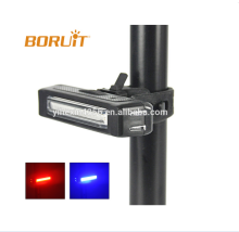 High quality Red Blue LED Bicycle Tail Light FlashLight