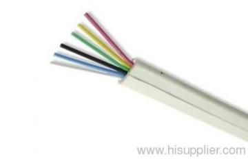 Flat Telephone Cable In Different Cores?