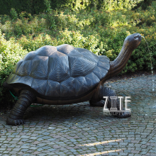 Hot Casting Outdoor Garden Large Bronze Galapagos Sea Turtle Tortoise Statue Sculpture