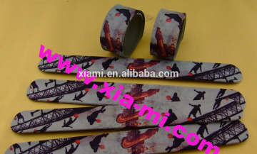 new product sport style printing cool Slamdunk pattern slap bracelet