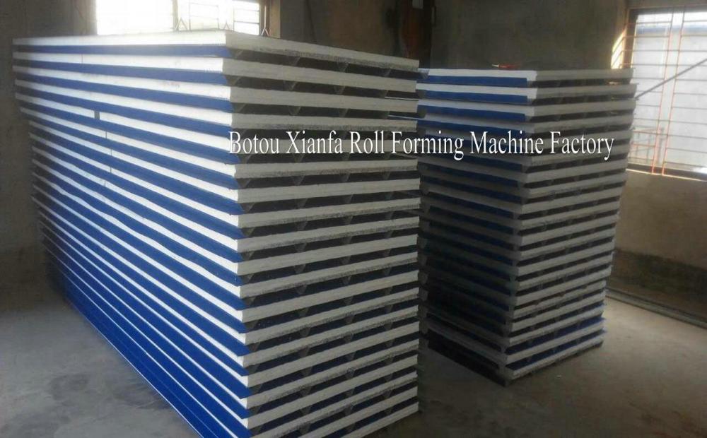 Hidden Type Wool Composite Sheet Roll Forming Machine