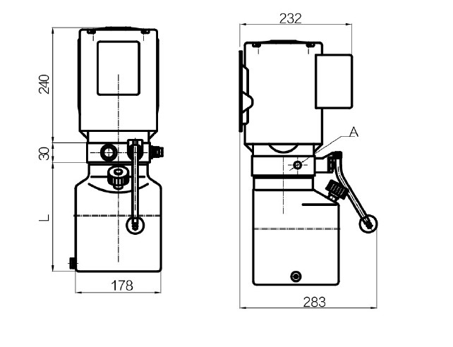 DC 24V Hydraulic Mini Power Pack