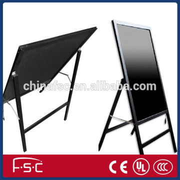 Led fluorescent illuminated writing board