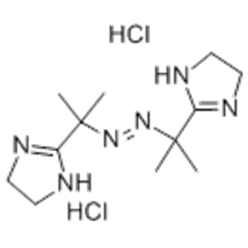 1H-imidazol, 2,2 &#39;- [1,2-diazendiilbis (1-metiletiliden)] bis [4,5-dihidro-, clorhidrato (1: 2) CAS 27776-21-2