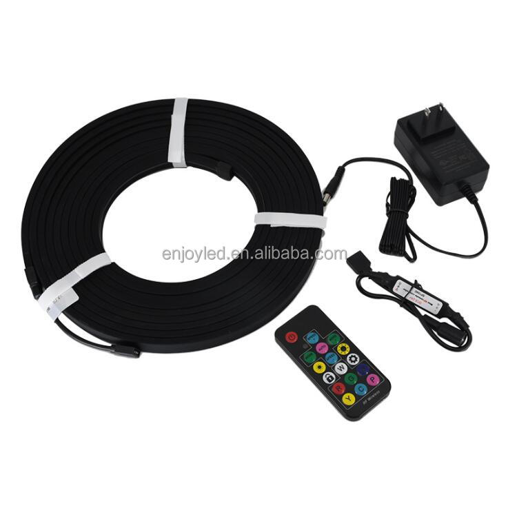 RGBIC digital superflex led neon whole kit IP67 strip with power and controller remote