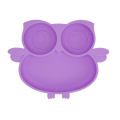 100% Food Grade Owl Silicone Huction Plat