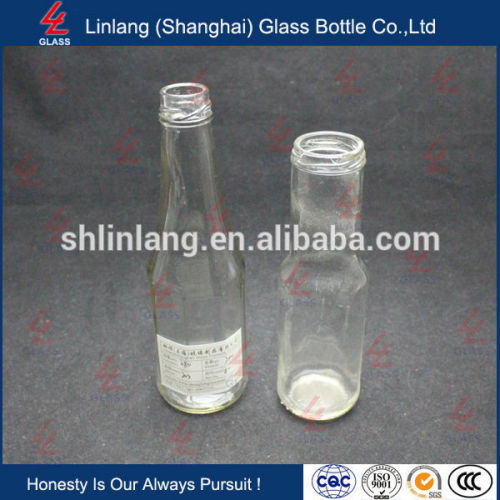 Hot Selling Clear Sauce Vinegar Glass Bottles
