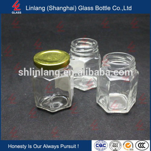 Professioanl High Quality Glass Bee Honey Jar