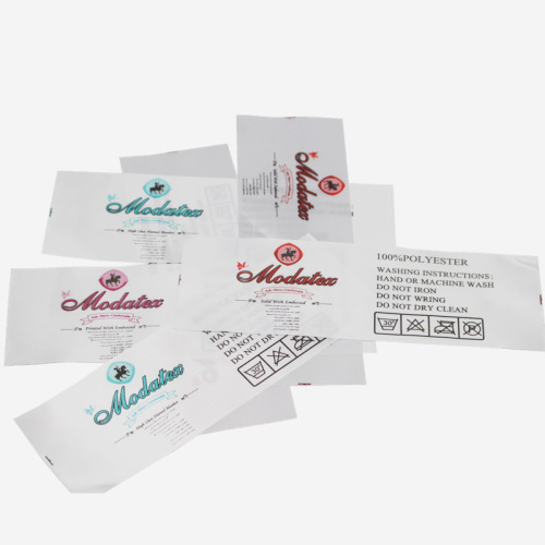 Home textile washing label clothing label clothing