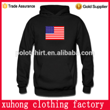 2015 2016 custom hot sale USA flag american hoodie jacket