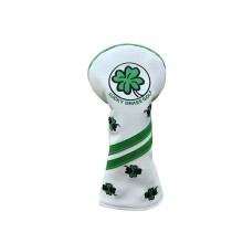 Custom Mesorock Pu Leather Lucky Leaf Wood Driver Golf Headcover