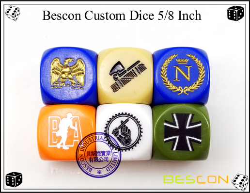 Bescon Custom Dice 16MM-3 Bescon Custom Dice 16MM-3