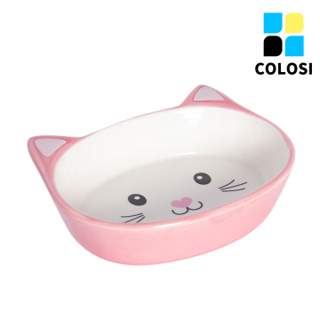 Convenient pet feeding tray