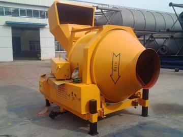 JZR500 Diesel Engine Hydraulic Tipping Concrete Mixer