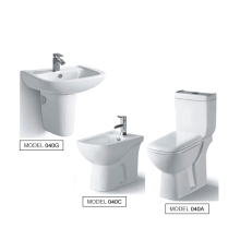 Combined Bathroom Sets: Toilet, Sink, and Basin Suites